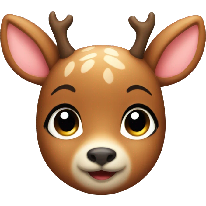 Cute deer  emoji