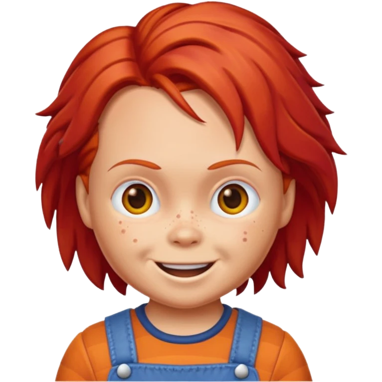 Un emojin de chuky emoji