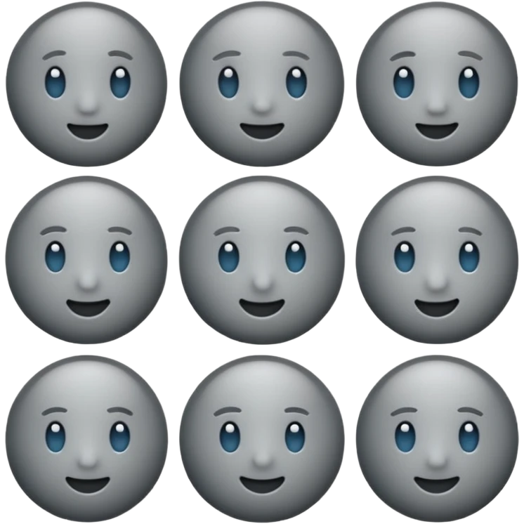 middle gray emoji emoji