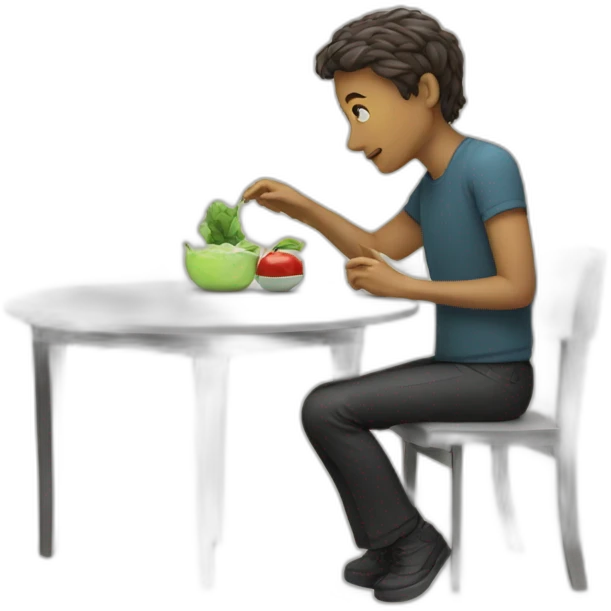 ai and table emoji