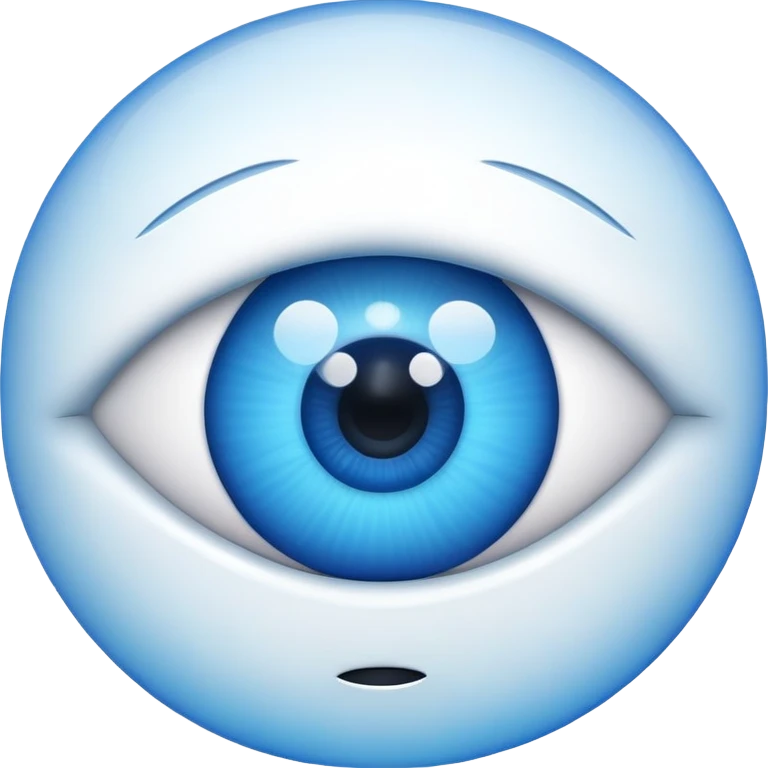 cartoon eye emoji