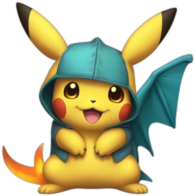 pikachu-charizard-hugging-happy emoji