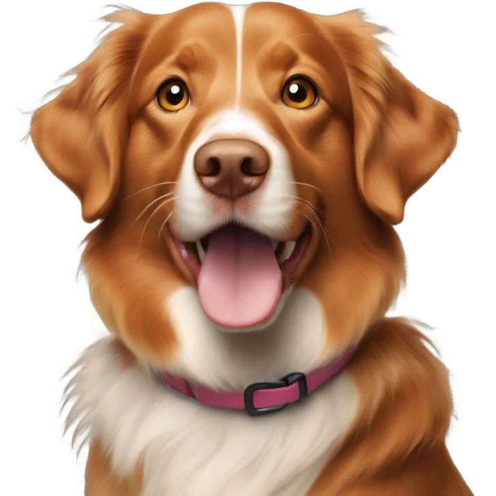 The Nova Scotia Duck Tolling Retriever Dog emoji