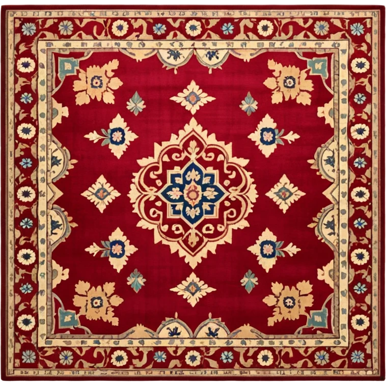 carpet with old design emoji