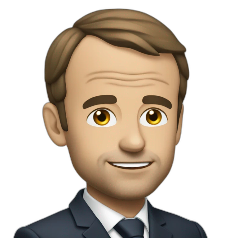 macron qui fume un join emoji