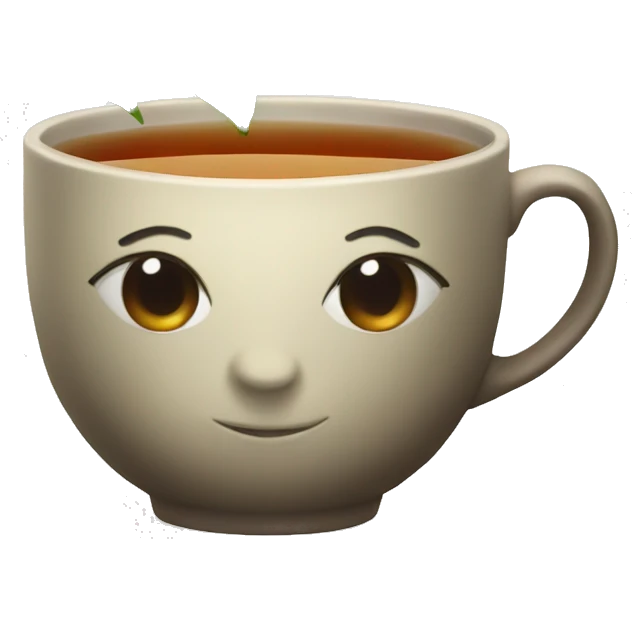 tea with design emoji