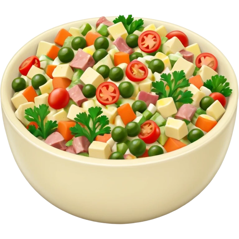 Olivier salad emoji
