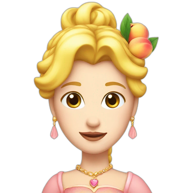 Princesse peach emoji