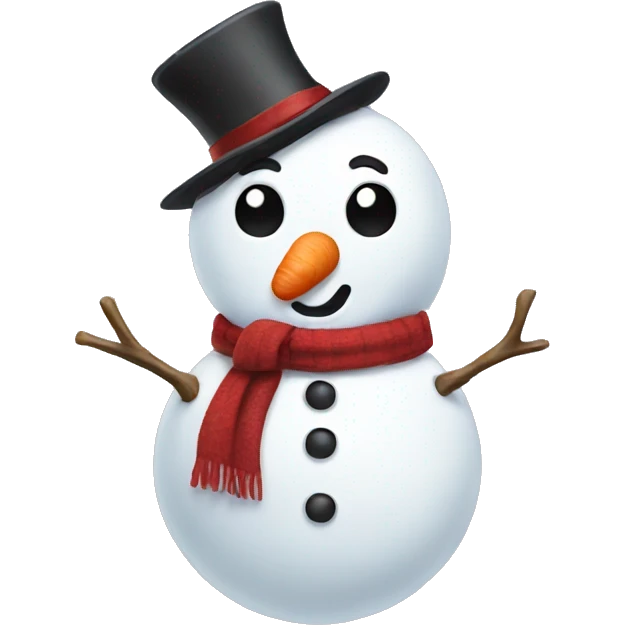 Snowman emoji