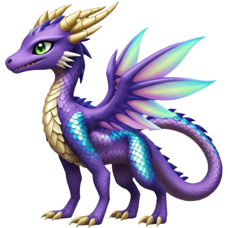 Badass edgy cool realistic Meloetta-Sergal-Cresselia-Palkia-Spyro-Fakémon-creature-hybrid emoji