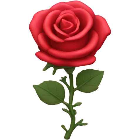 rose toy emoji