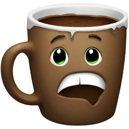 Broken Coffee emoji