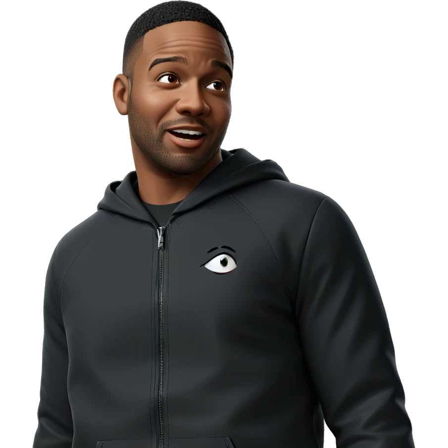 boy in hooded jacket emoji