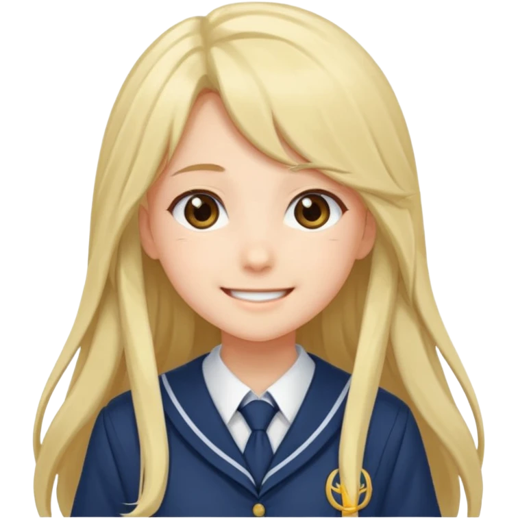 Anime girl with massive boobs emoji