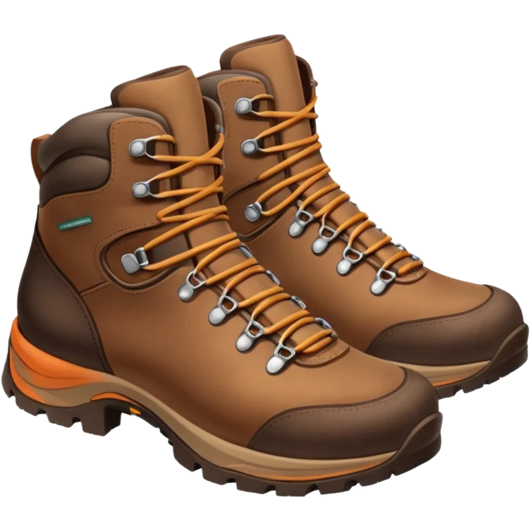 Mountain treaking shoes emoji