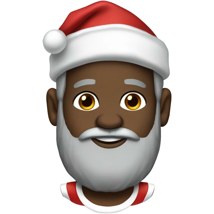 Lebron as santa  emoji