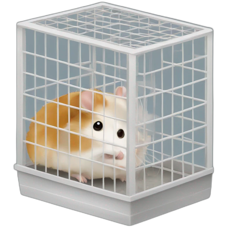 Hamster cage emoji