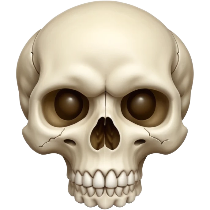 Canine skull emoji