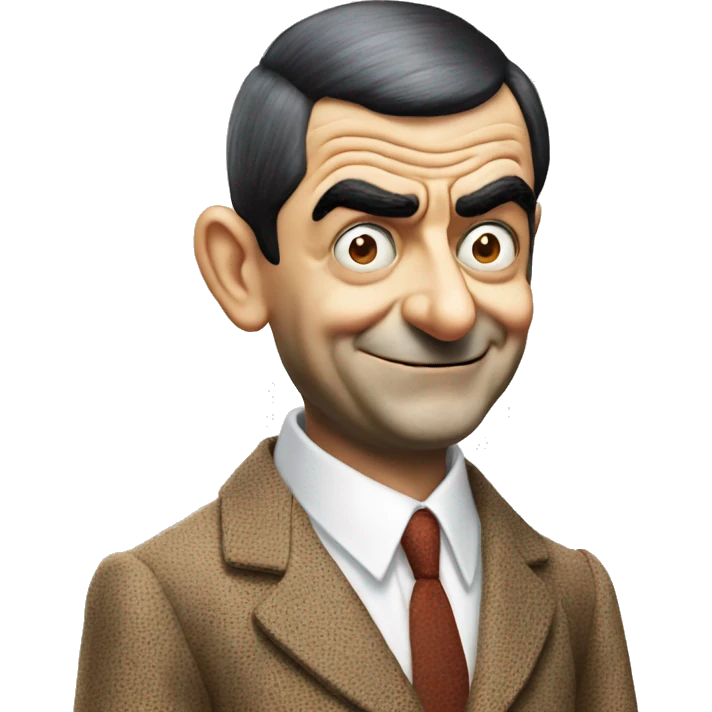 mr bean says thank you emoji