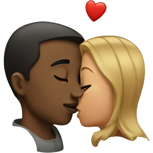 kissing emoji