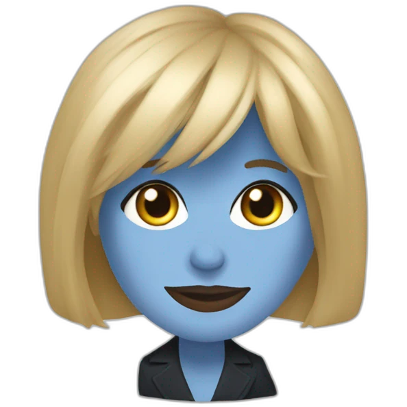 Brigitte macron emoji