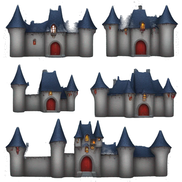 Vampire castle  emoji