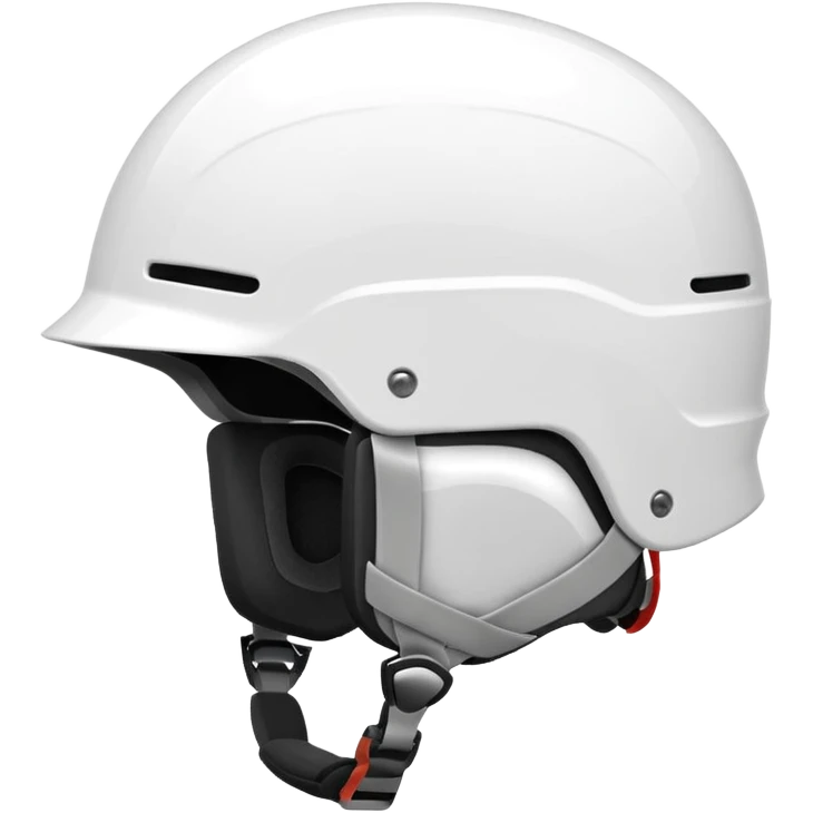 ski helmet no goggles emoji