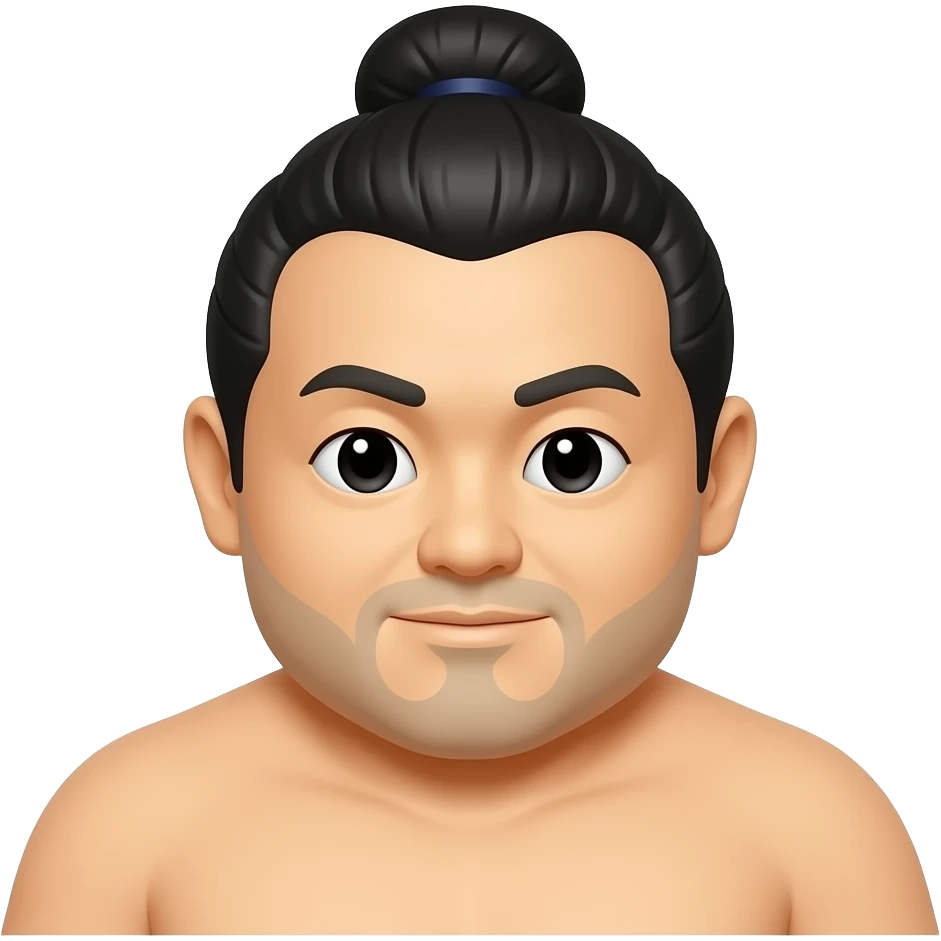 japanese sumo wrestler emoji