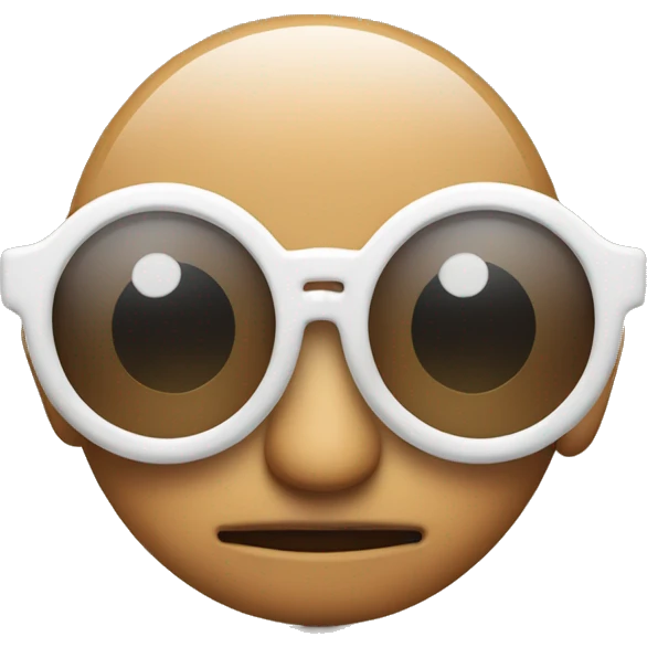 quiero un emoji con lentes y con dos dedos  emoji