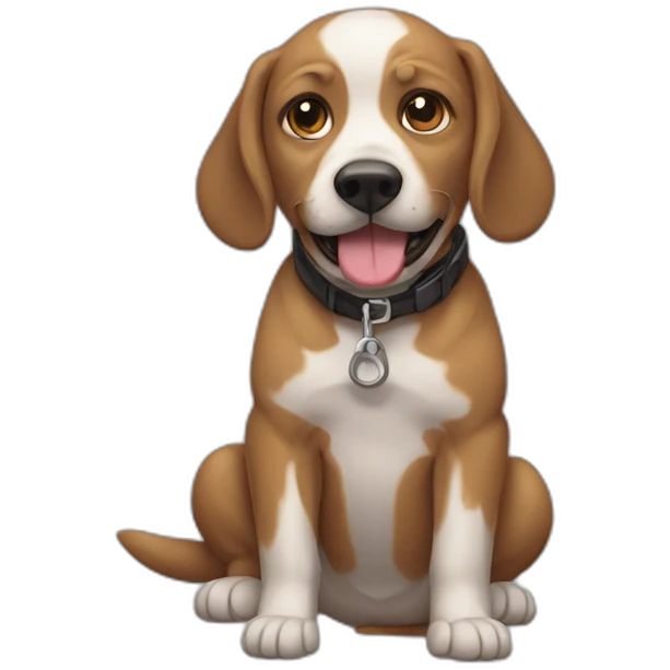 perro fumando emoji