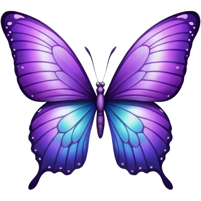 Purple wings big victoria secret  emoji