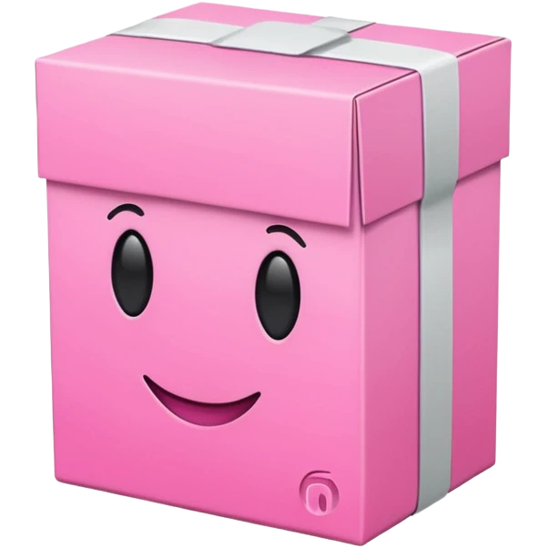 Pink packaging  emoji