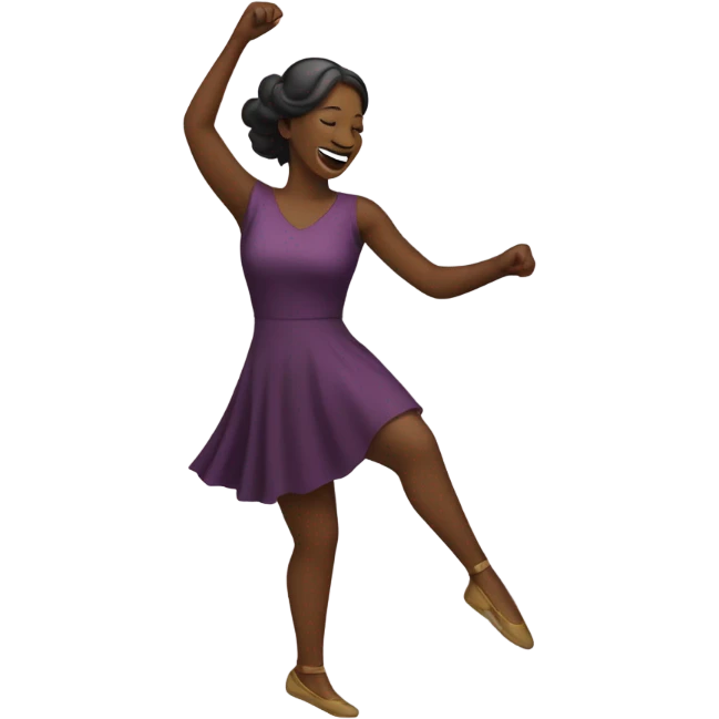 Woman dancing emoji