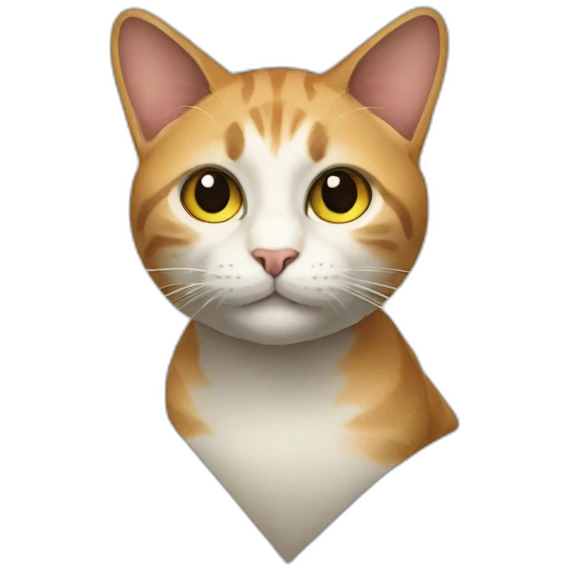 Cat triangle emoji
