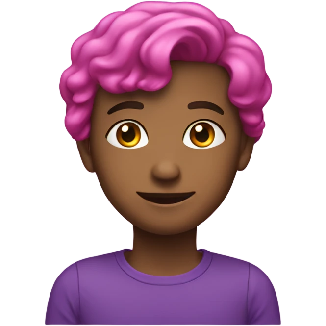 Heart purple pink emoji