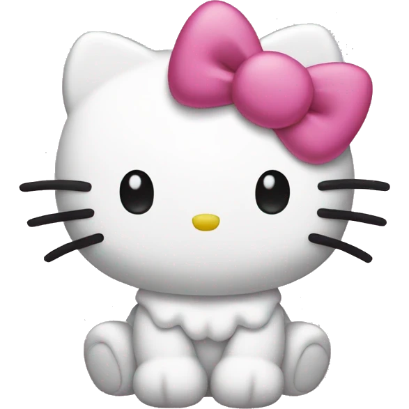Hello kitty emoji