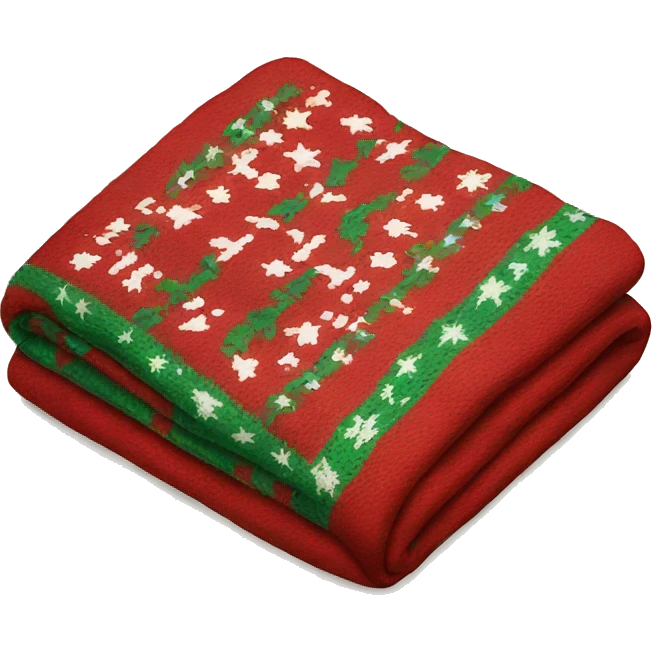 christmas blanket emoji