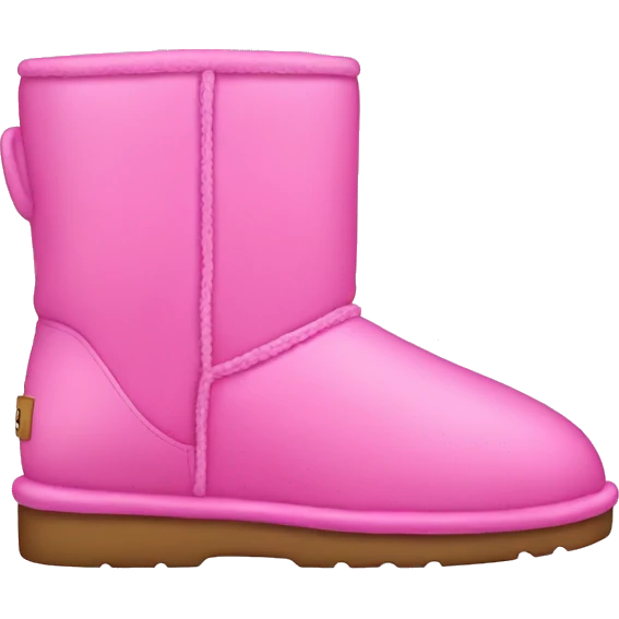 Pink uggs emoji