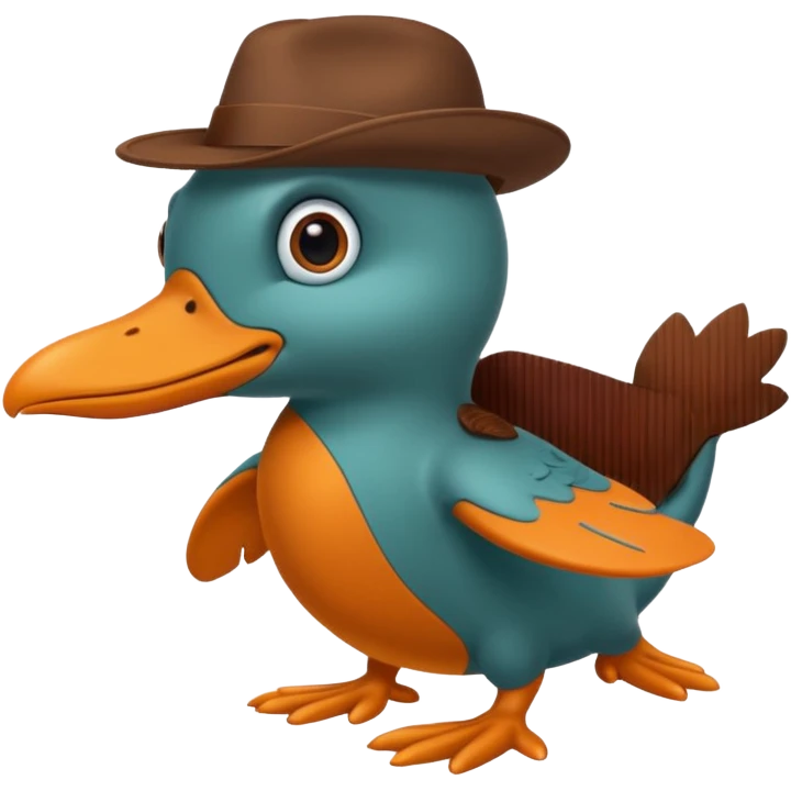 Perry the platypus emoji