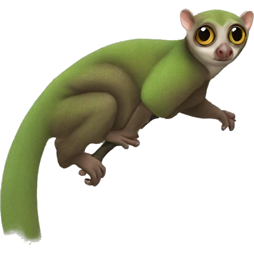 Momo the flying lemur emoji