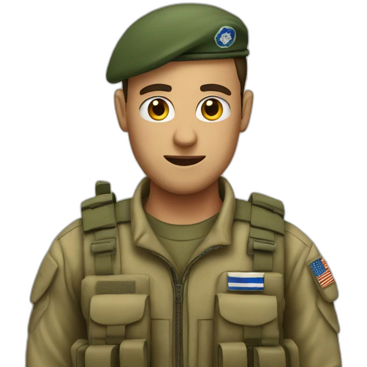 Storng israeli soldier emoji