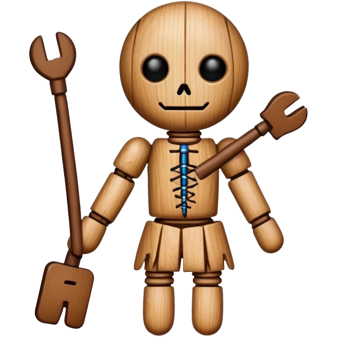 voodoo doll emoji