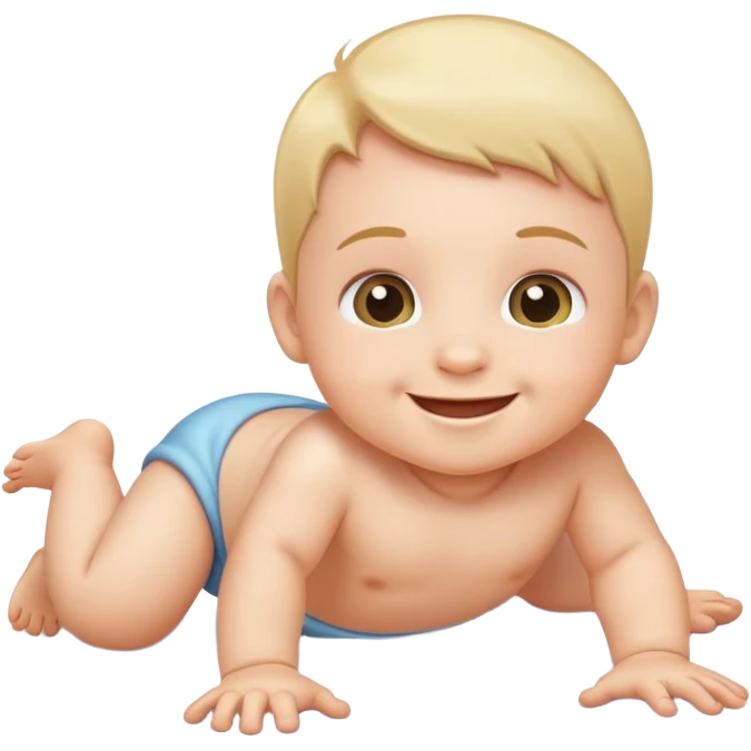 baby crawling emoji