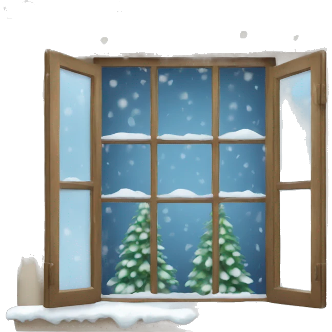 winter window emoji