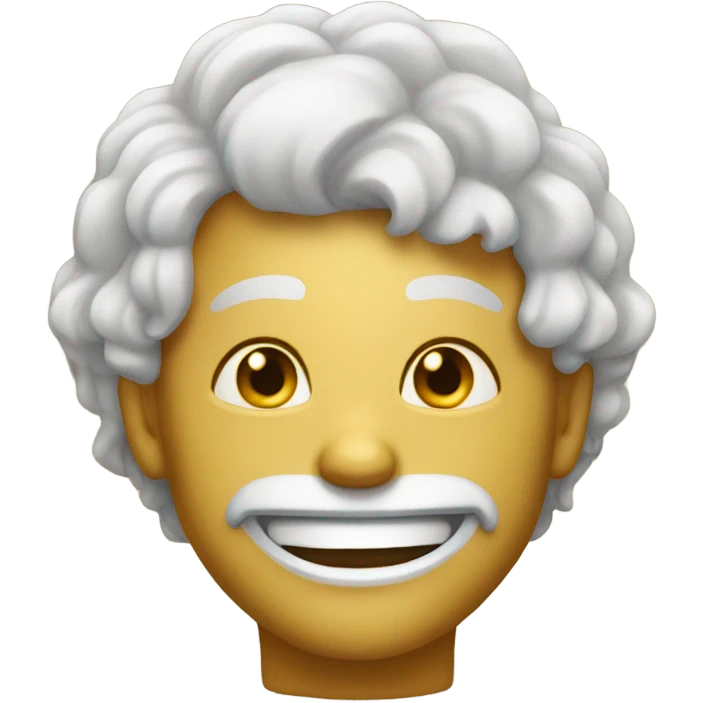 Golden smile  emoji