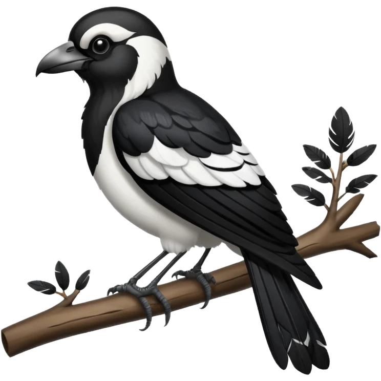 Collingwood magpie emoji