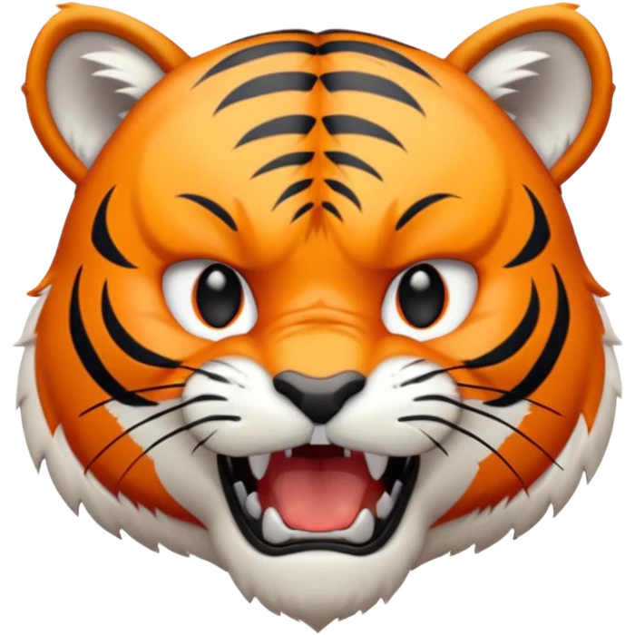 Angry tiger cub emoji