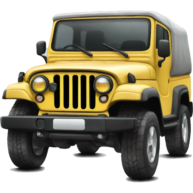 Thar car emoji