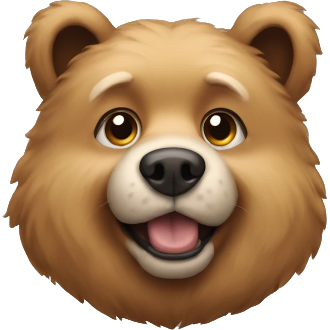 dog bear emoji