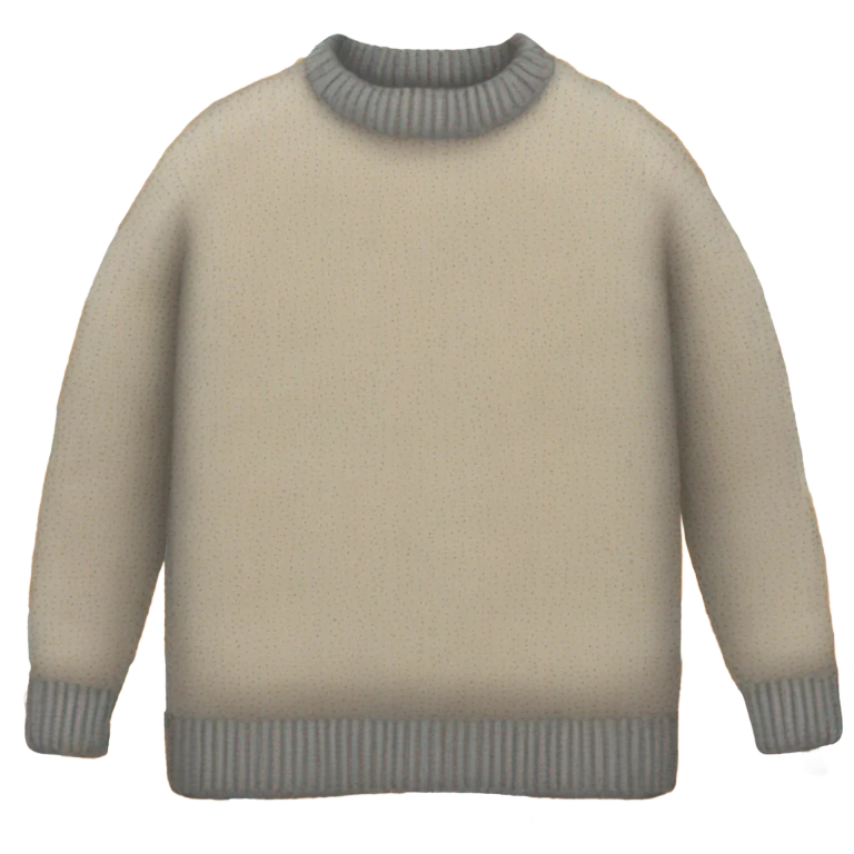 Cozy fall sweater  emoji